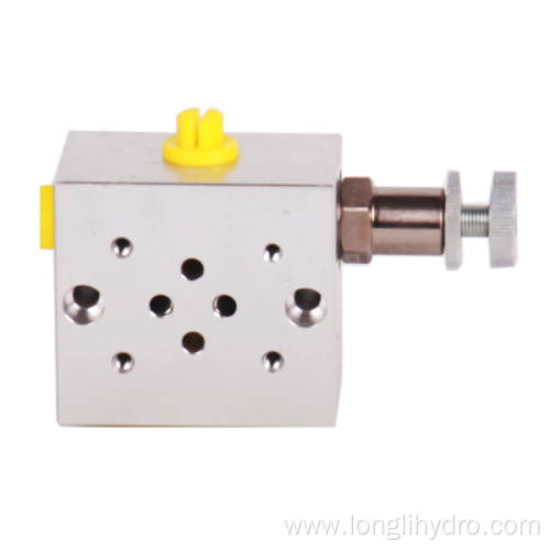 Custom Aluminum Hydraulic Valve Manifold Block